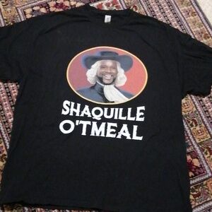 Shaquille Oatmeal size xl t-shirt